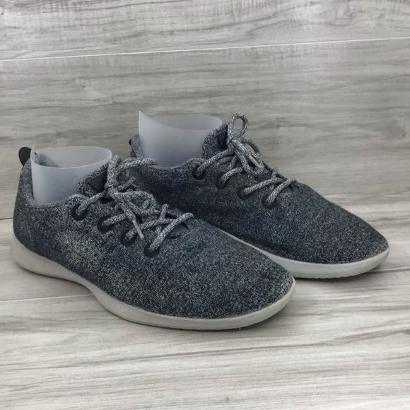 Allbirds Sneakers Mens 12 Gray Merino Wool Runners Lace Up Shoes main image 9